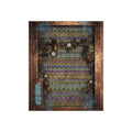 "Vintage steampunk highway blanket with retro motel design"
