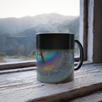 Holographic Initial 'A' Color-Changing Mug