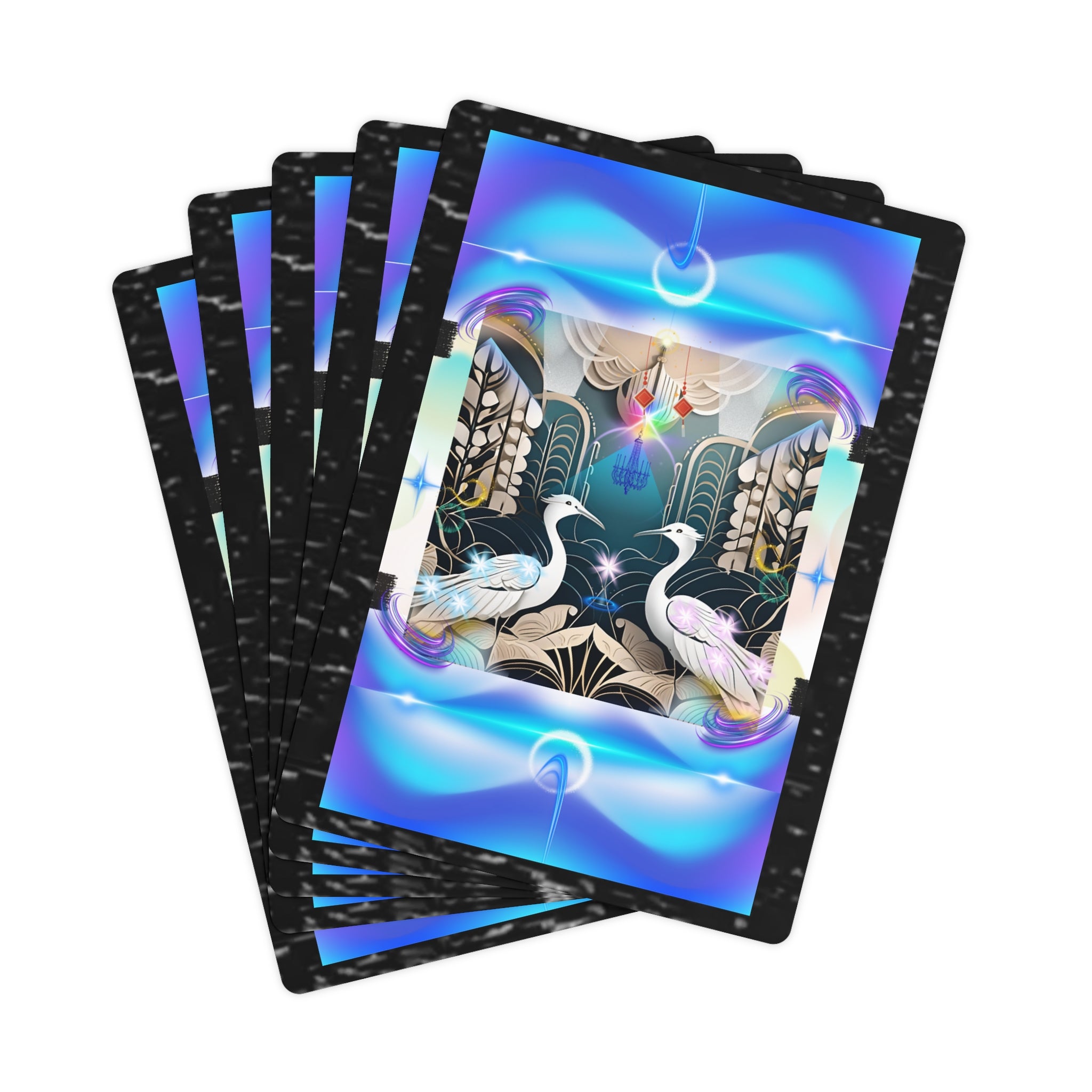 Arcane Pulse Luxury Poker Deck