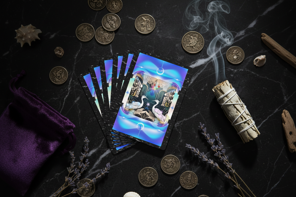 Arcane Pulse Luxury Poker Deck