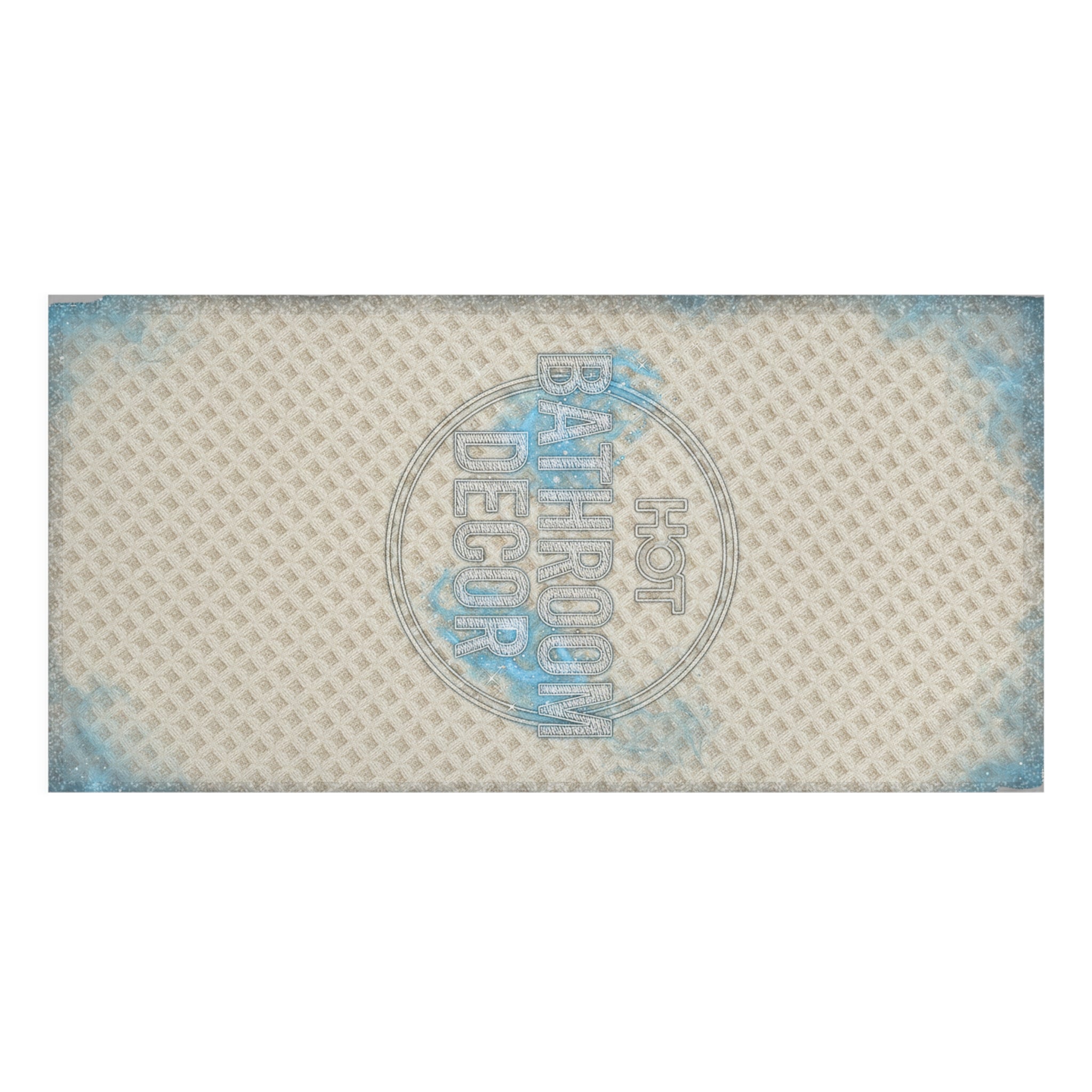 Coastal Blue Vintage Bath Towel