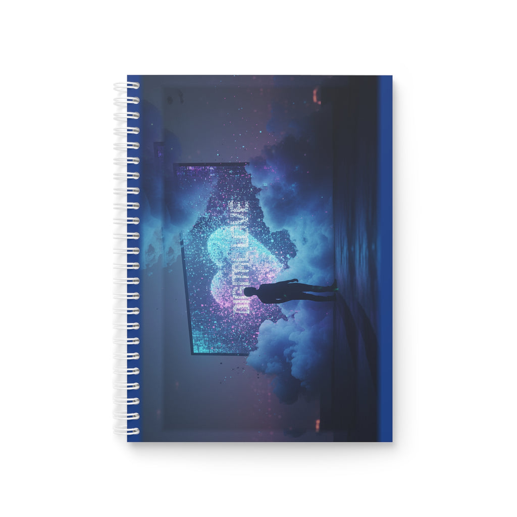 Dijital Love Spiral Notebook