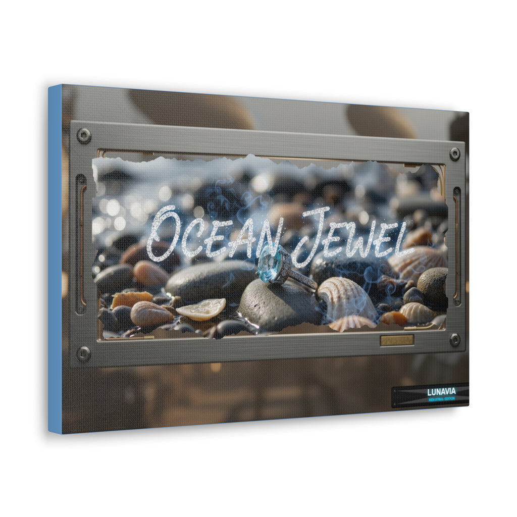 'Ocean Jewel' Seaside Pebble Wall Art