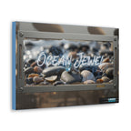 'Ocean Jewel' Seaside Pebble Wall Art