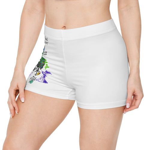 "Go Your Own Way" Graphic Women's Shorts