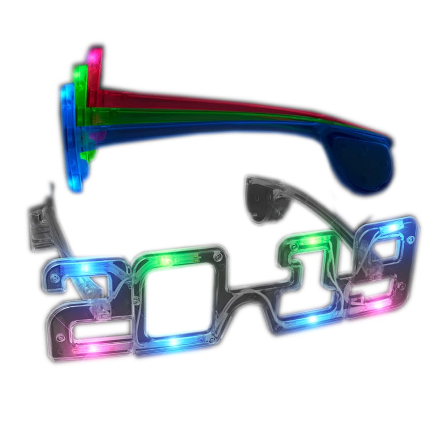 2019 Happy New Year Sunglasses Assorted-0