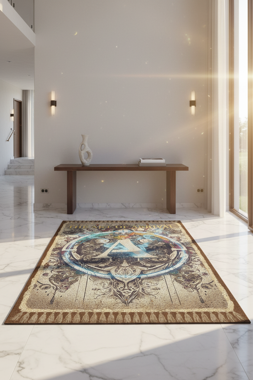 The Art of Arrival Decorative Area Rug
