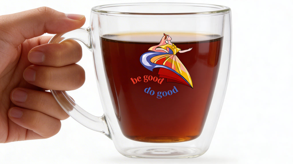 Be Good Do Good Engraved Glass | 15.5 oz Drinking Glass