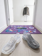 Bahçe Kültürü Yer Paspası | Neşeli Mor Tasarım 