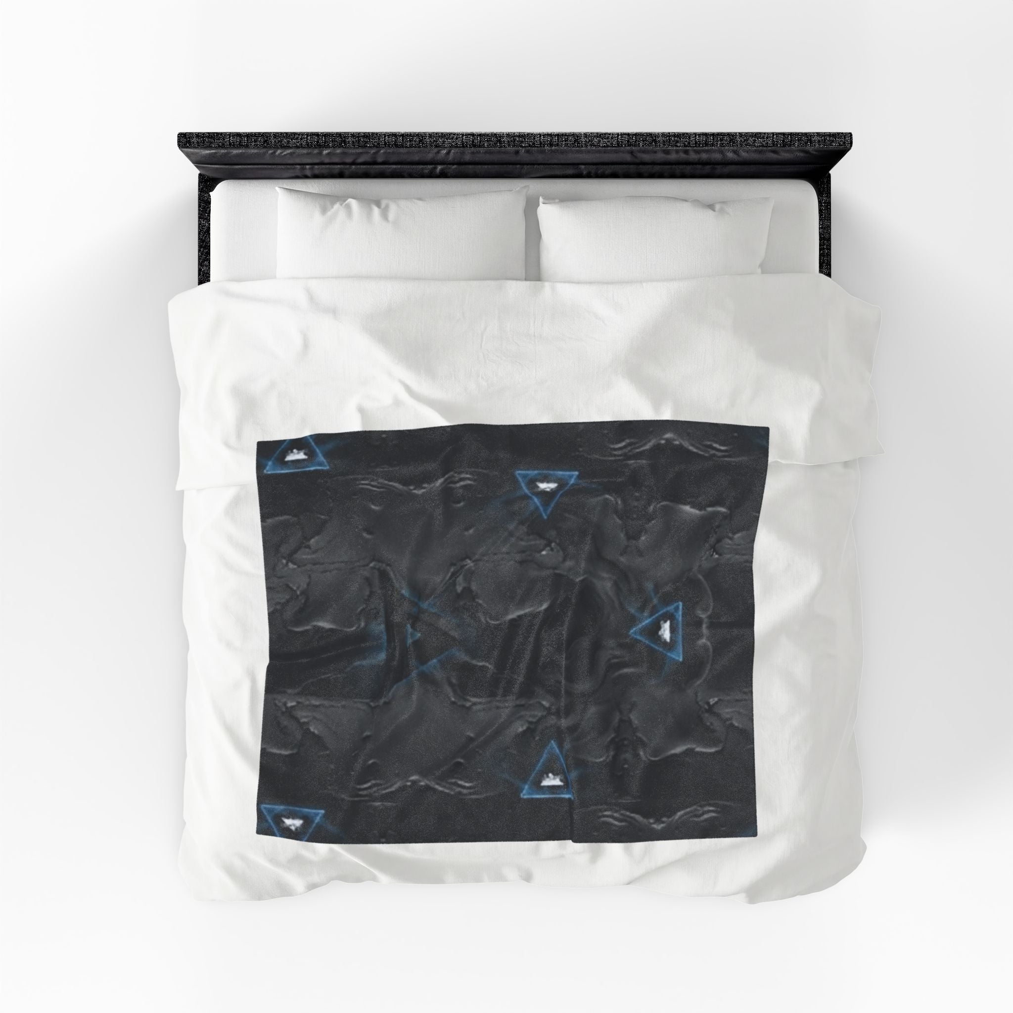 LUNAVIA Fallen Star Depth' Velveteen Plush Blanket