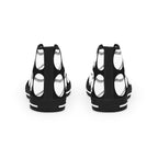 Baseball Pattern High Top Sneakers — Men’s Athletic Canvas Shoes