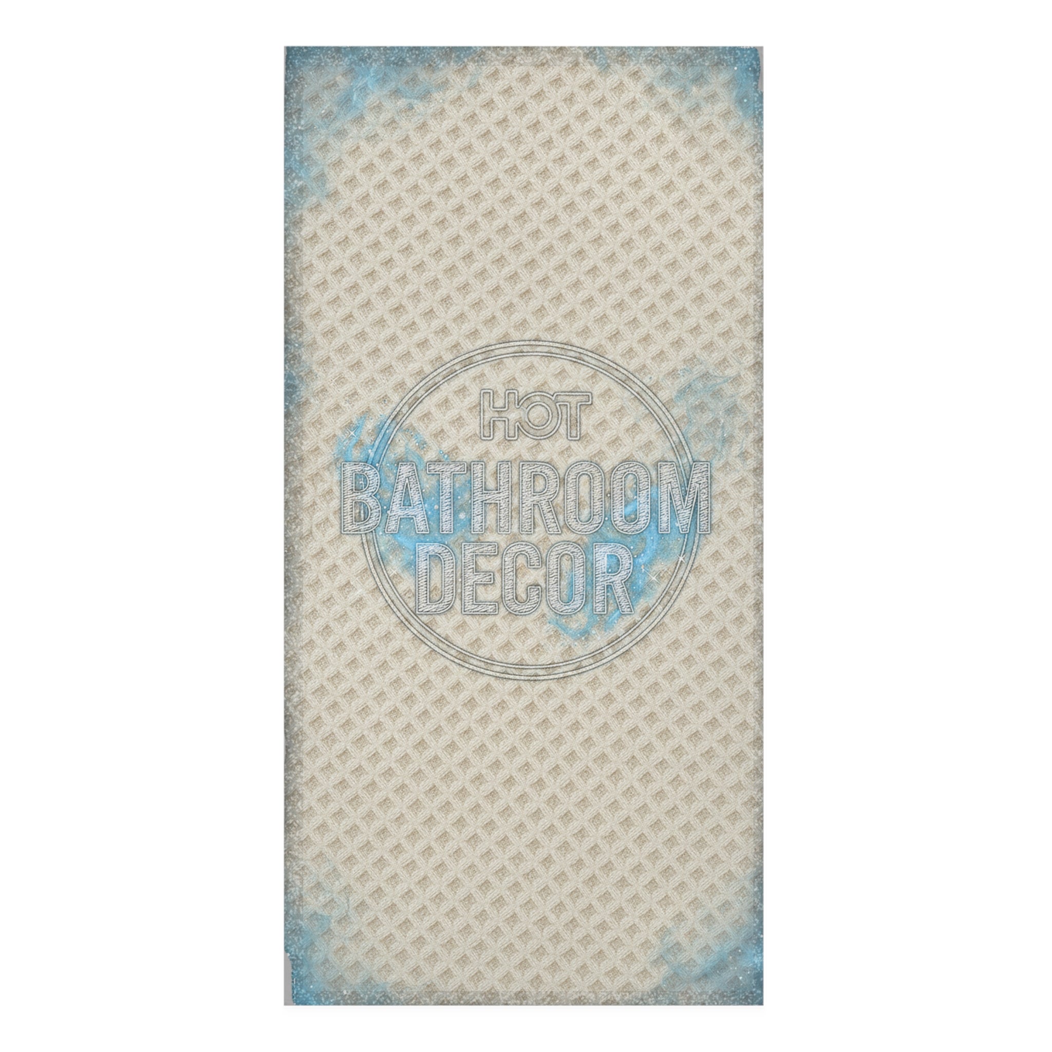 Coastal Blue Vintage Bath Towel
