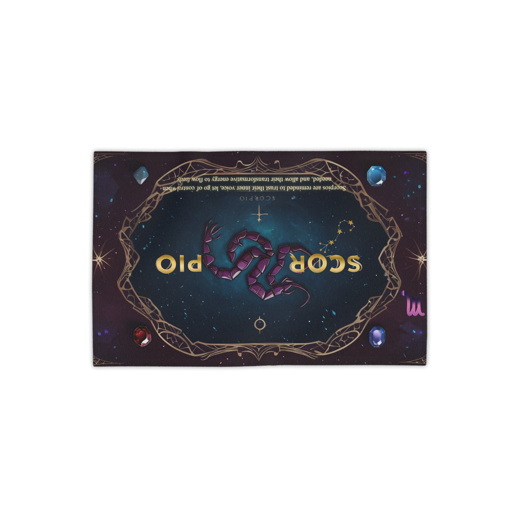 Scorpio Zodiac Beach Towel