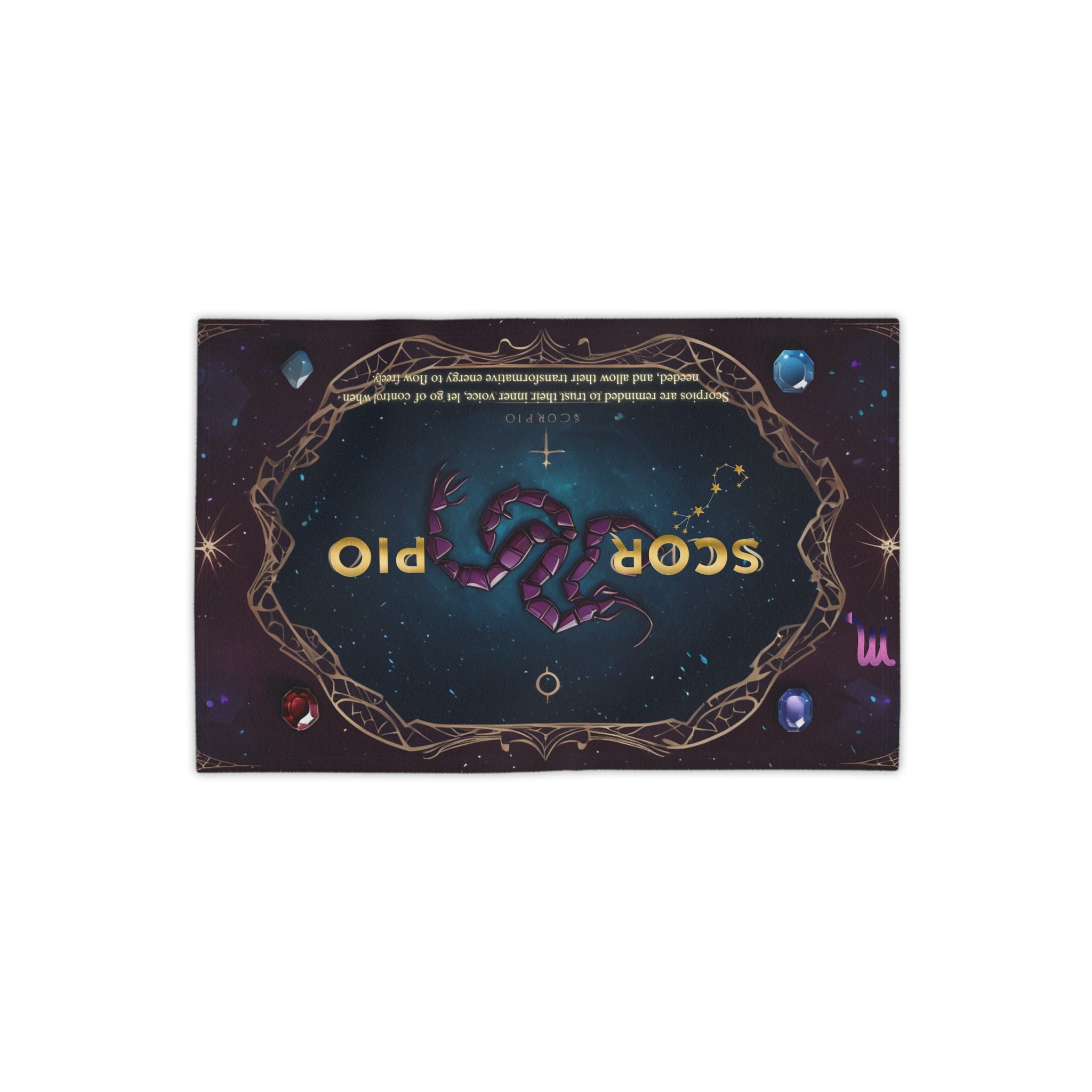 Scorpio Zodiac Beach Towel