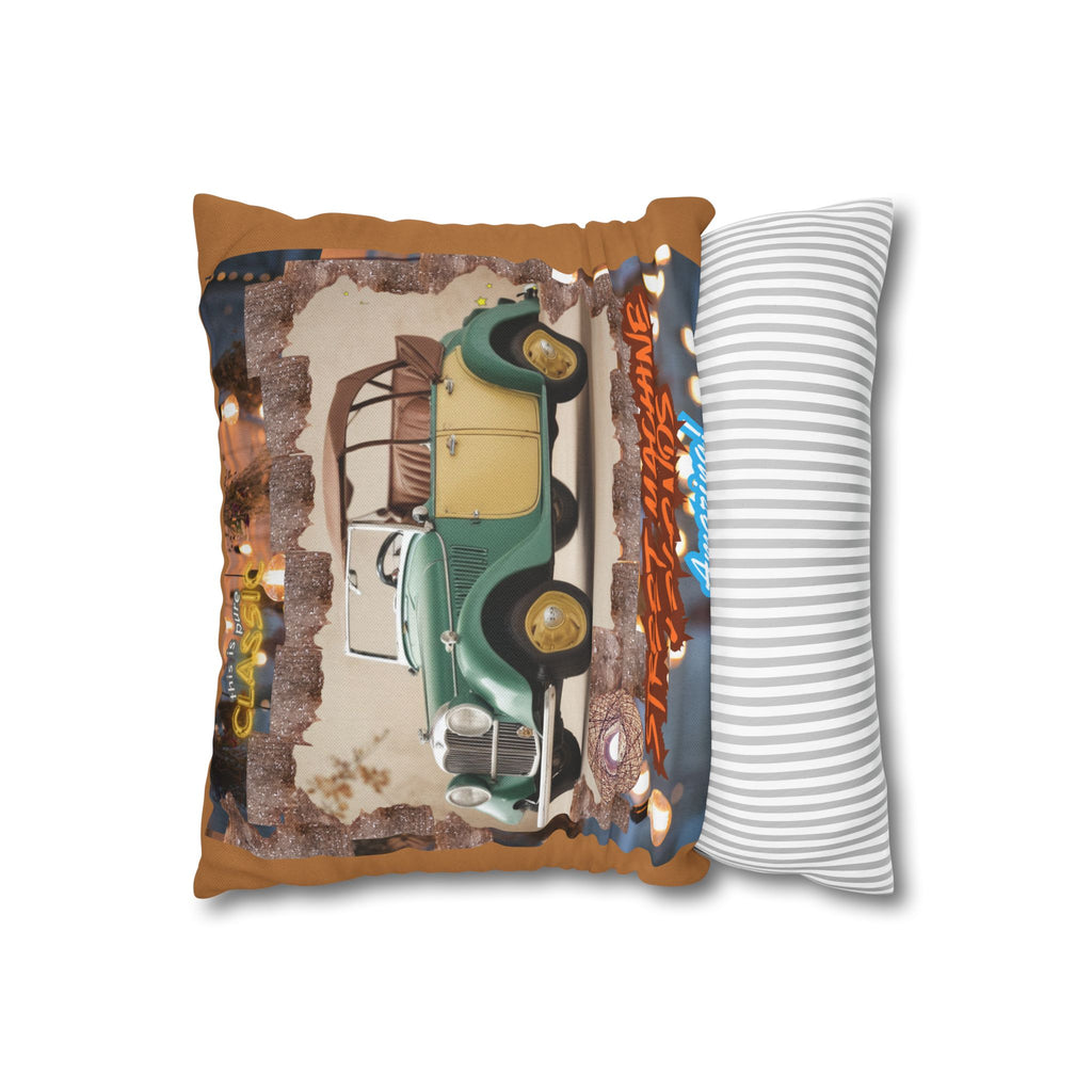 Amazing Car Vision Square Pillowcase