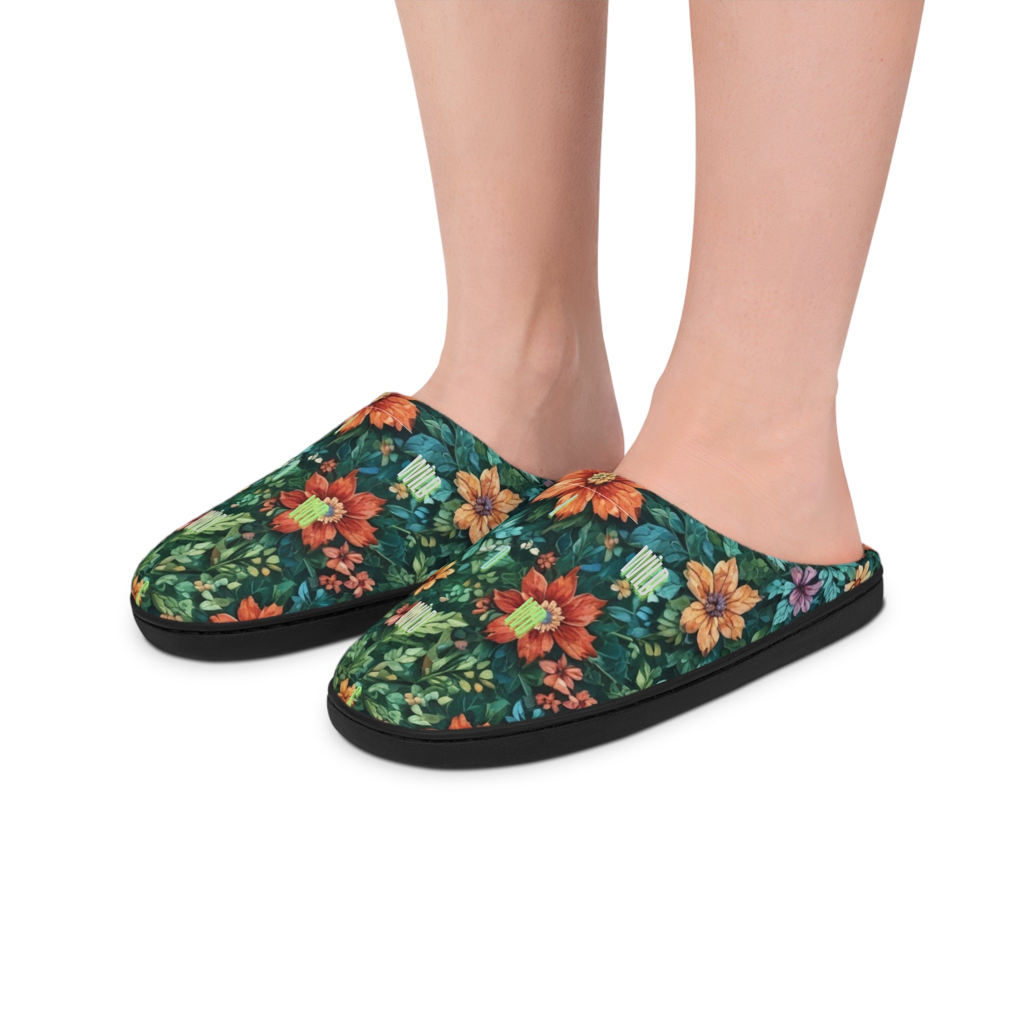 Floral Garden Heritage — Cozy Indoor Slippers