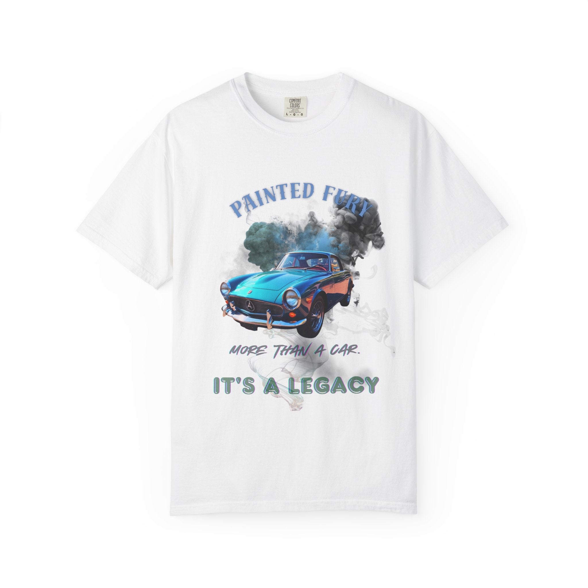 Classic Car T-Shirt — "Painted Funk: It's a Legacy" Vintage Sports Car Graphic Tee