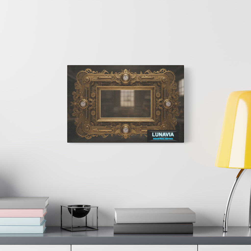 Steampunk Ornate Frame Canvas Print