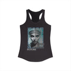 Future Vibes Racerback Tank — Sci‑Fi Ethereal Design