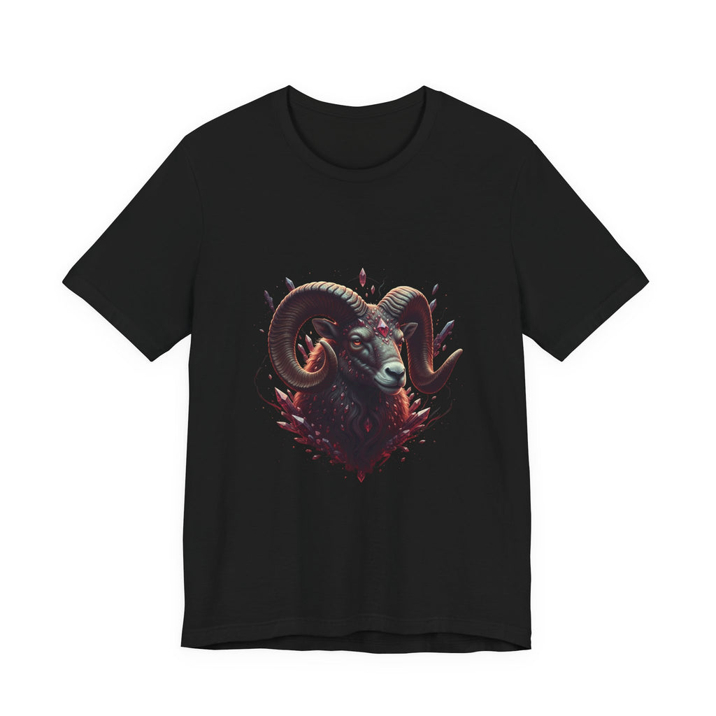 Zodiac Silence I Aries - Unisex Jersey Short Sleeve Tee