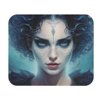 Mystic Moonlit Sorceress Mouse Pad — Fantasy Art Desk Mat