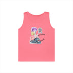 "We’re All the Same" Collage Wave Tank Top