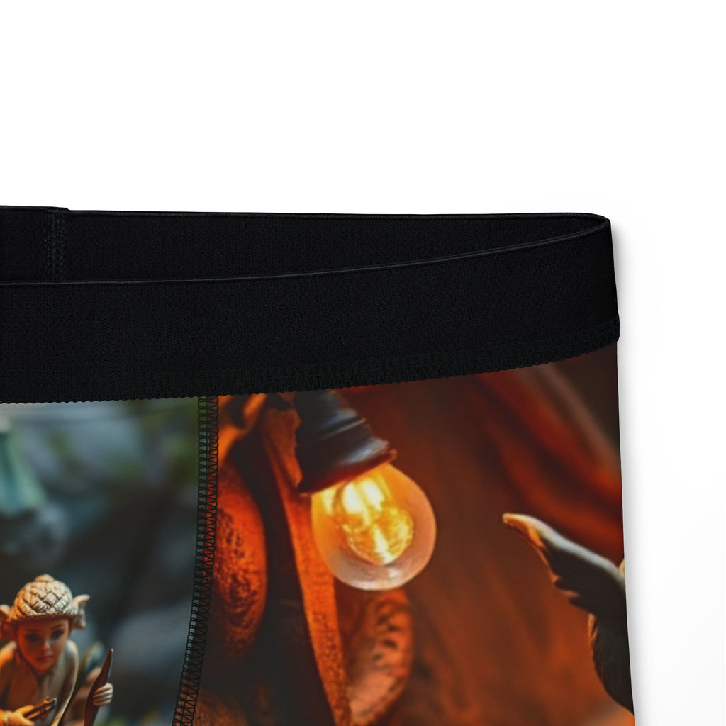 Whimsical Miniature Village Boxer Briefs