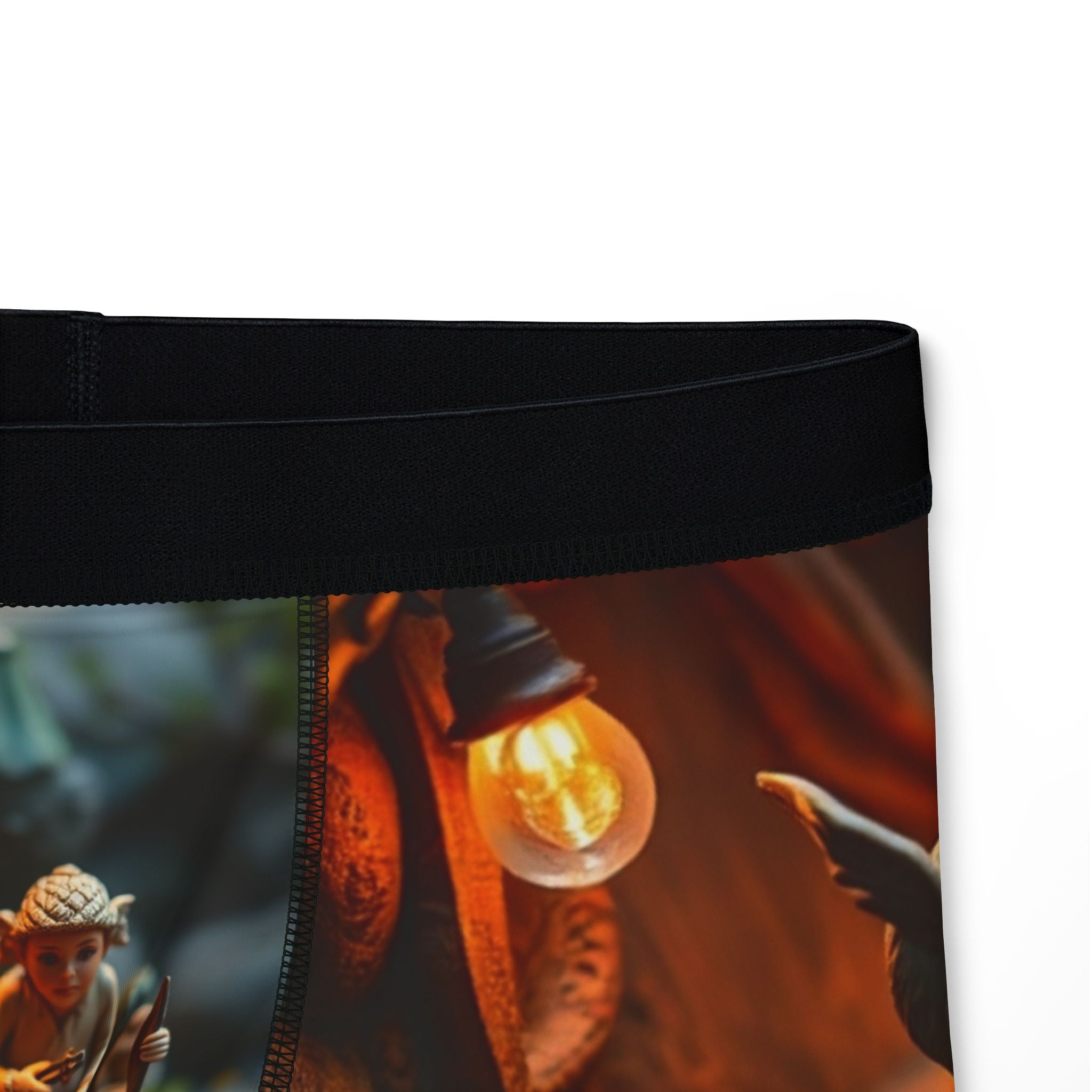 Whimsical Miniature Village Boxer Briefs