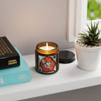 Amber Agate Glow Candle