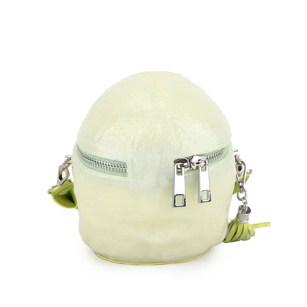 3D Bags Skull Gel Cross Body Handle Bag Glow-in-the-dark Mini Shoulder Handbag - Hidden-Gems