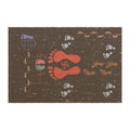 Foot Doormat — Footprint Welcome Mat