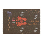 Foot Doormat — Footprint Welcome Mat