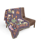 Winter Folklore | Nostalgic Storyteller Woven Blanket