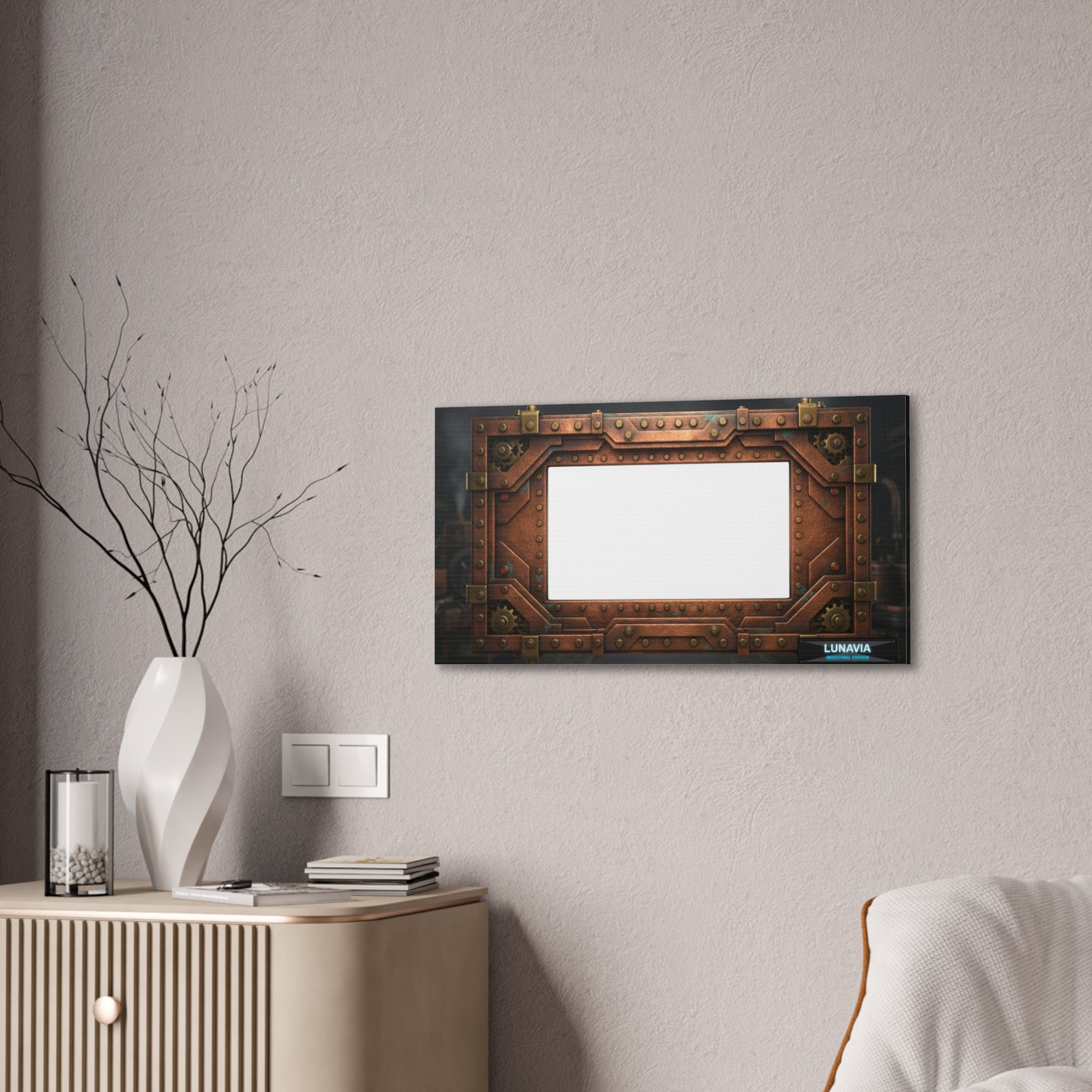Industrial Steampunk Canvas - Lunavia Edition