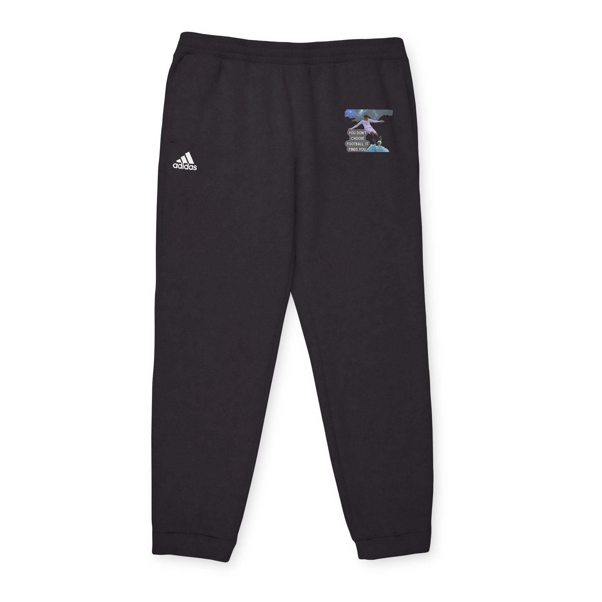 Adidas Fleece Joggers — Navy Comfortable Athletic Sweatpants