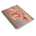 Aries Constellation Spiral Notebook