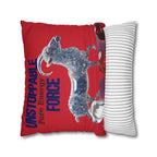 Unstoppable Force Ram Throw Pillow