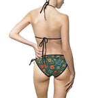 Green Tropical Women's Swimsuit
