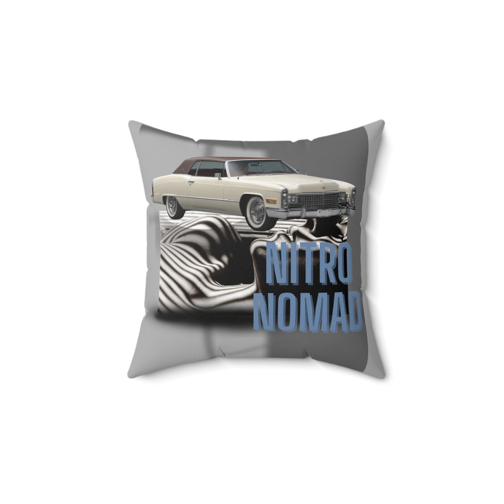 Nitro Nomad Classic Car Throw Pillow