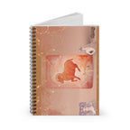 Aries Zodiac Spiral Notebook