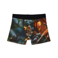 Whimsical Miniature Village Men's Boxer Briefs — Holiday Fairy Tale Print