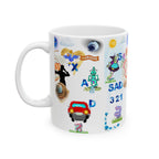 ENİGMA Alphabet & Objects Ceramic Mug