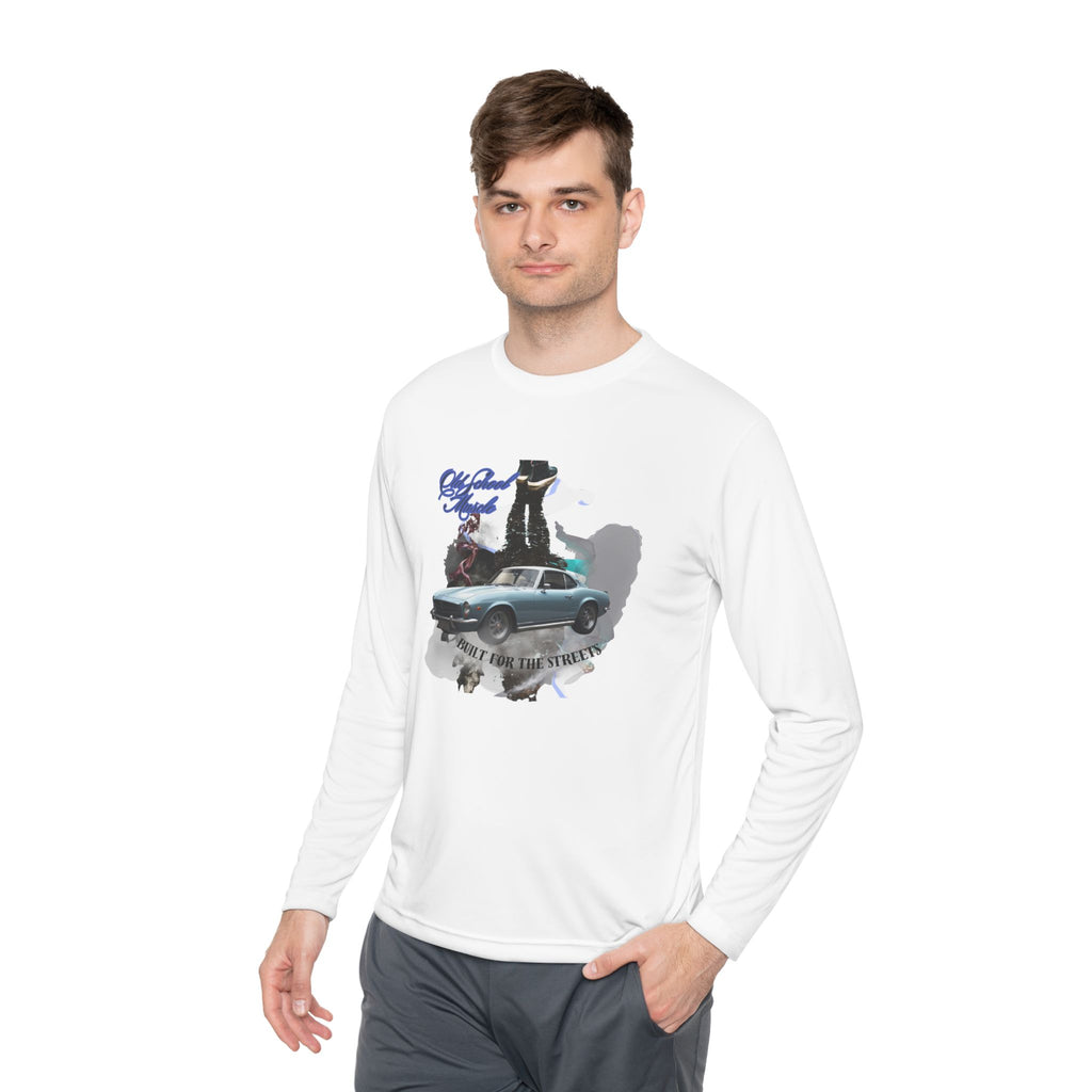 Old Road Vintage Muscle Car Long Sleeve Tee — Built for the Streets