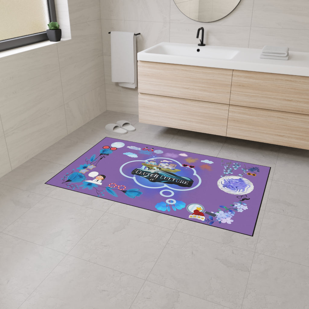 Bahçe Kültürü Yer Paspası | Neşeli Mor Tasarım 