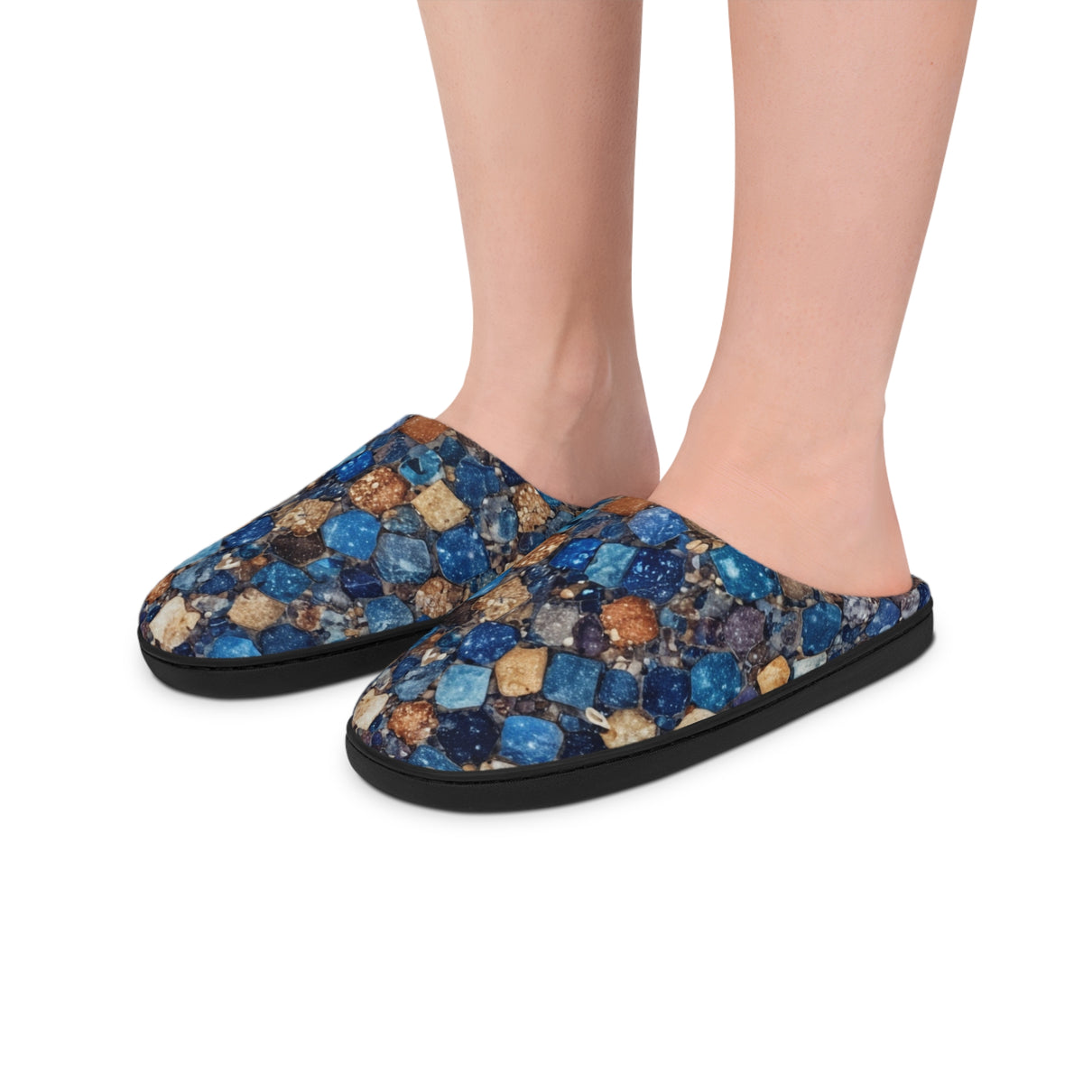 Gemstone Pattern Women’s Indoor Slippers