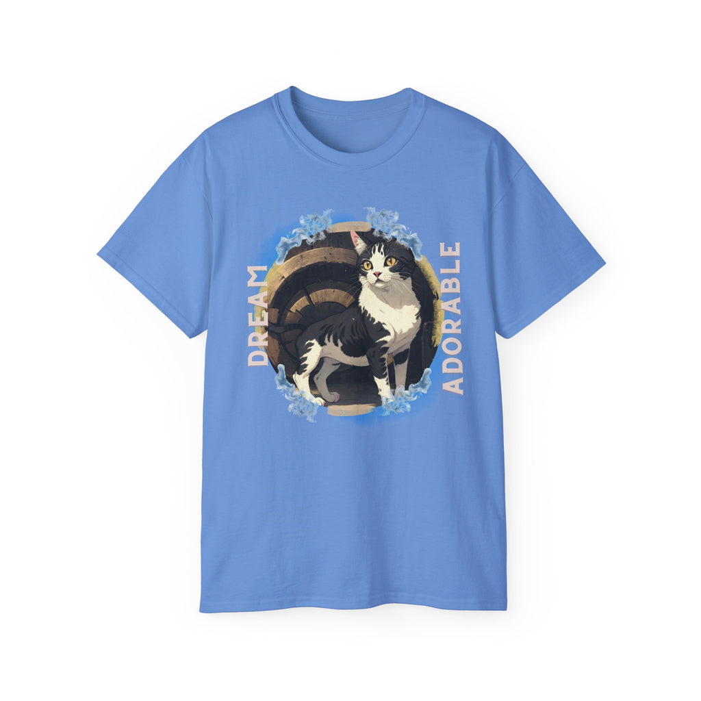 'Dapper & Adorable' Black-and-White Cat Shirt