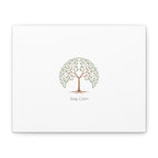 Stay Calm Canvas | Winter Fitness Grind, gym motivation decor