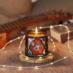 Amber Agate Glow Candle