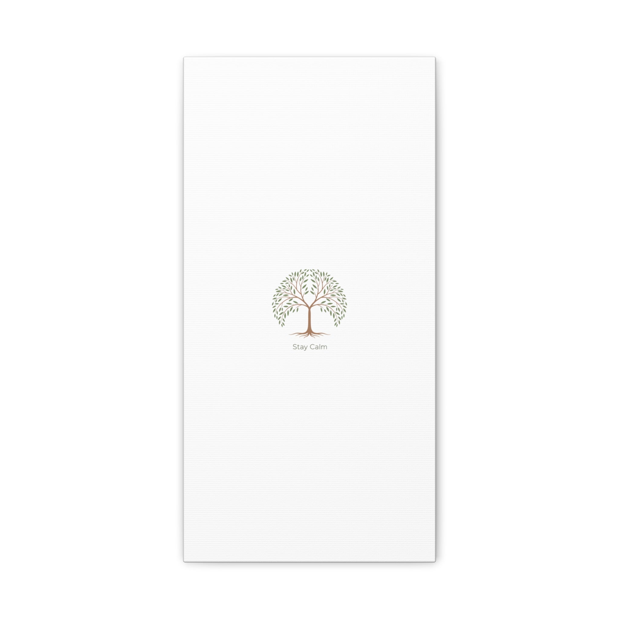 Stay Calm Canvas | Winter Fitness Grind, gym motivation decor