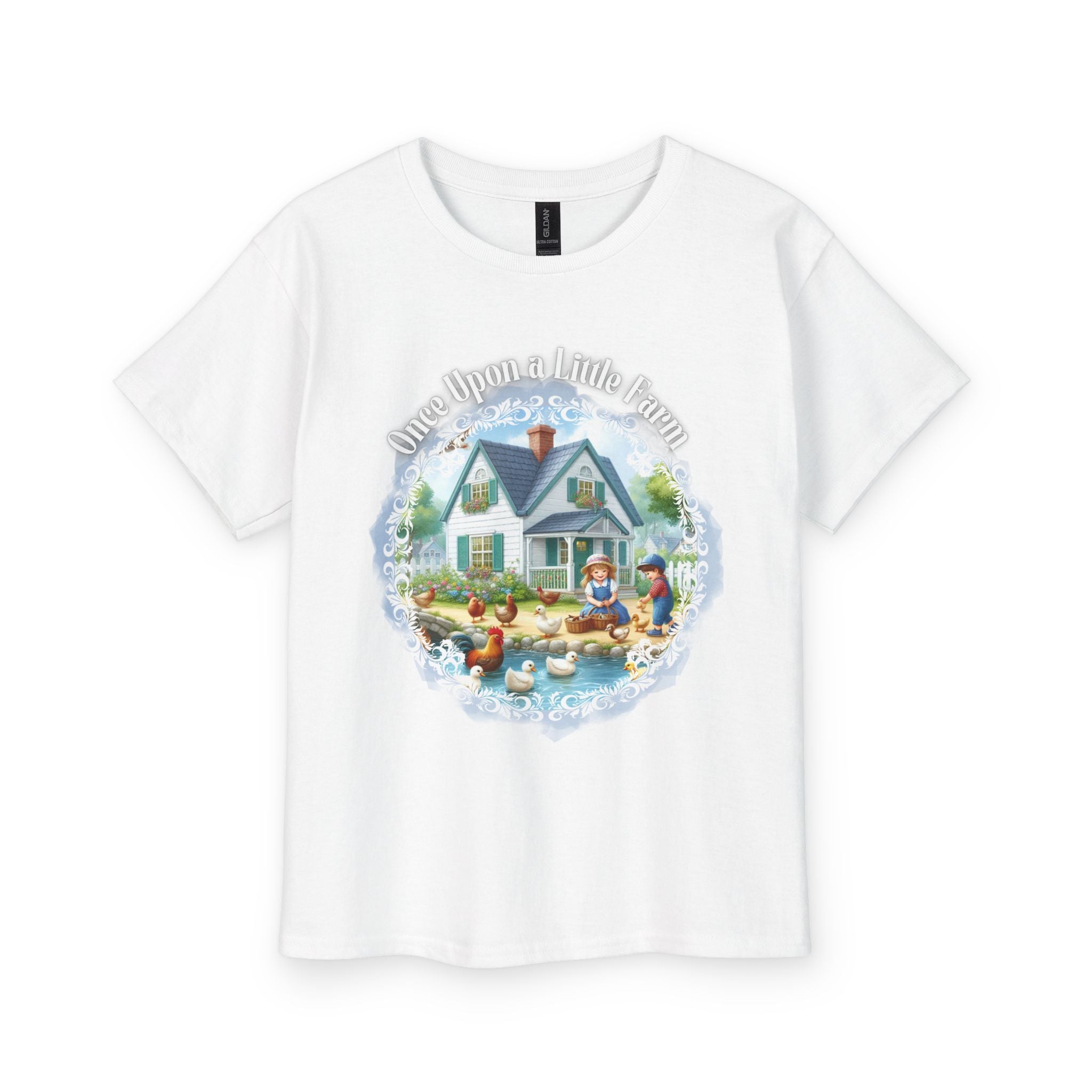 Old McDonald Farm Youth T-Shirt — Kids' Farm Animal Tee